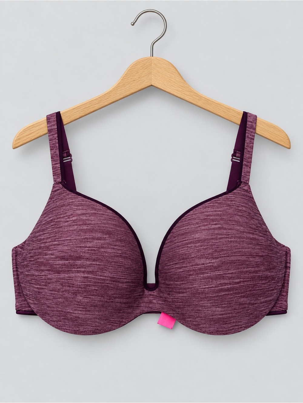 🍒3/33$ La SENZA BODY KISS Heather Plum Padded T-Shirt Bra